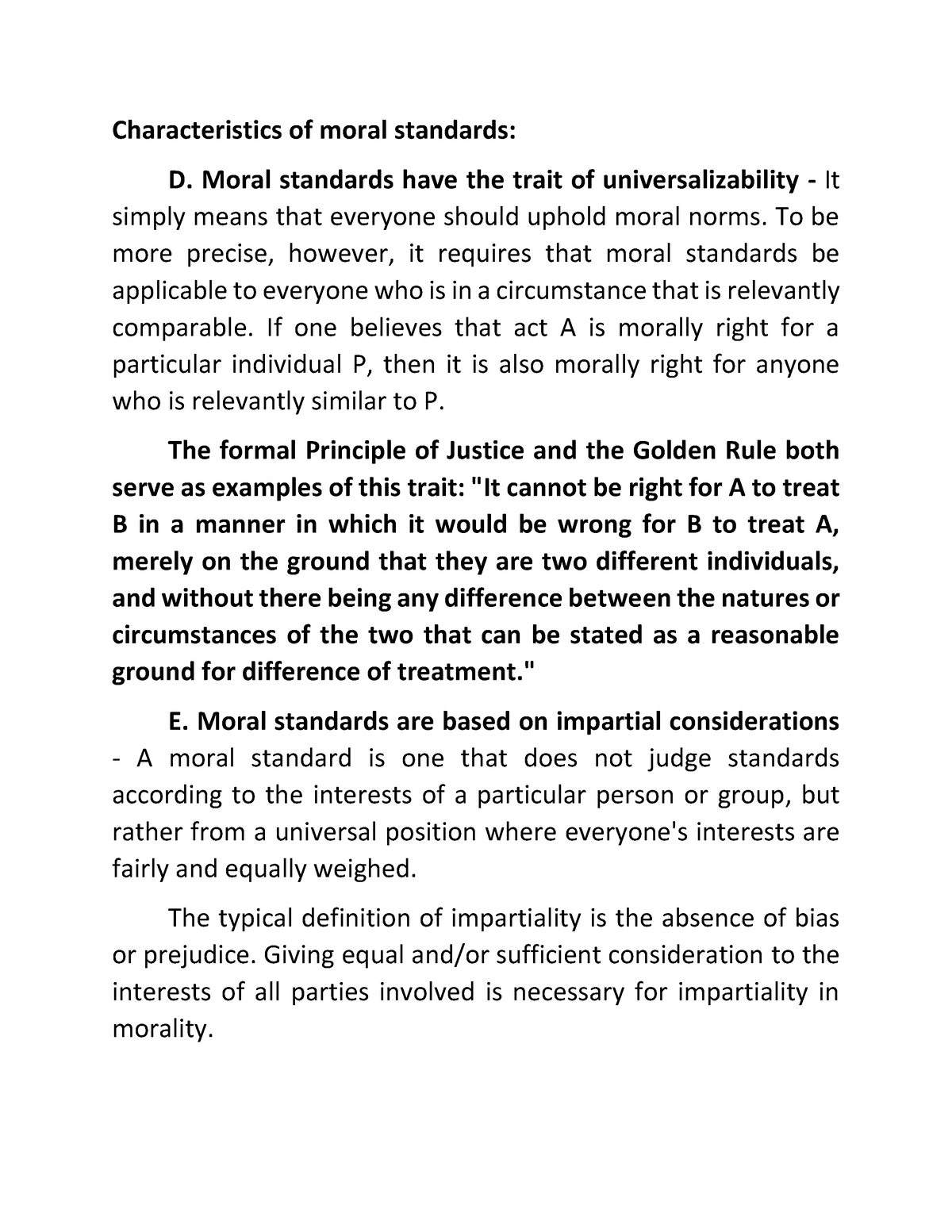 characteristics-of-moral-standards-moral-standards-have-the-trait-of