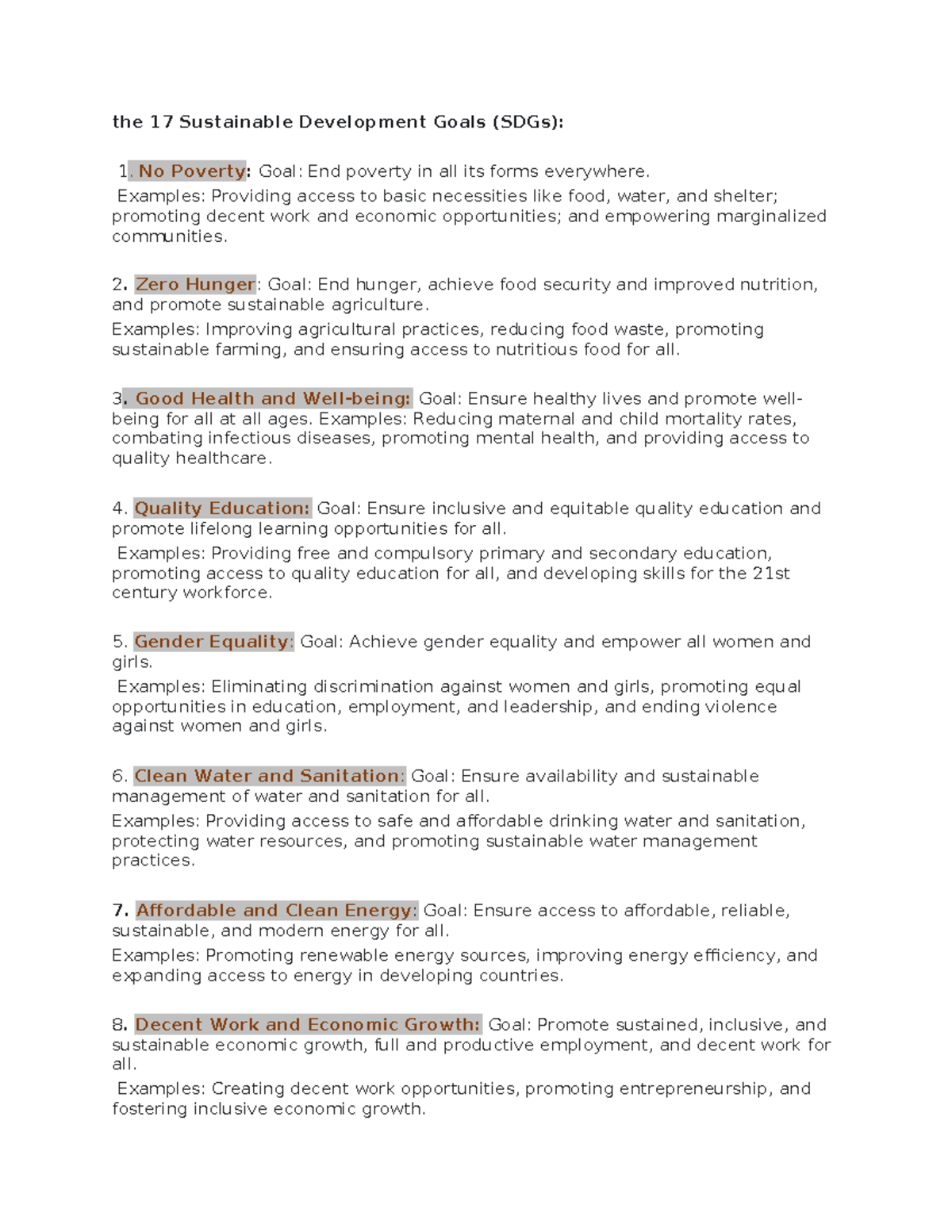 The 17 Sustainable Development Goals - No Poverty: Goal: End poverty in ...