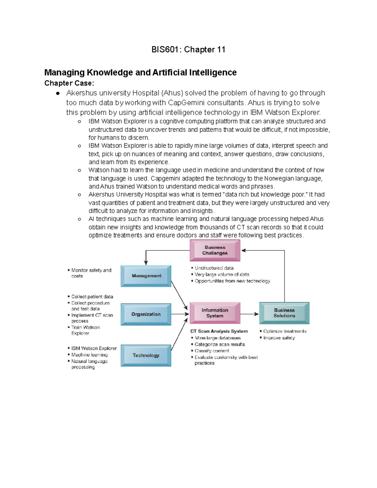 BIS601 Chapter 11 - BIS601: Chapter 11 Managing Knowledge And ...