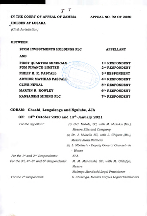 Assignment 1 - THE UNIVERSITY OF ZAMBIA INSTITUTE OF DISTANCE EDUCATION ...