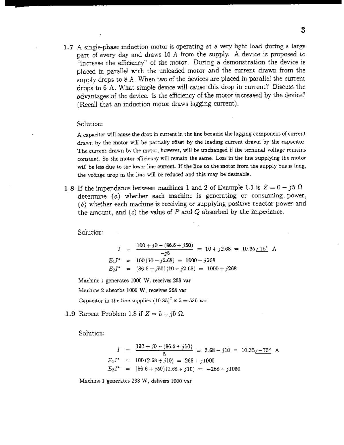 Solutions Manual For Power System Analysis-2 - Enginer - Studocu