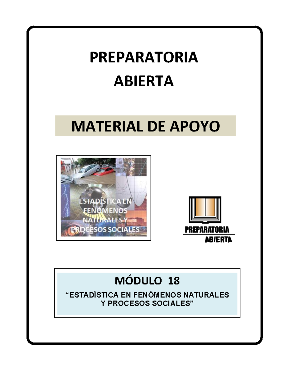 18-GUIA Módulo 18 Estadística EN Fenómenos Naturales Y Procesos ...