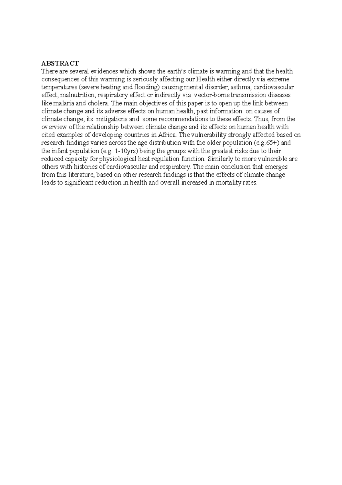 My seminar 2 - ABSTRACT There are several evidences which shows the ...