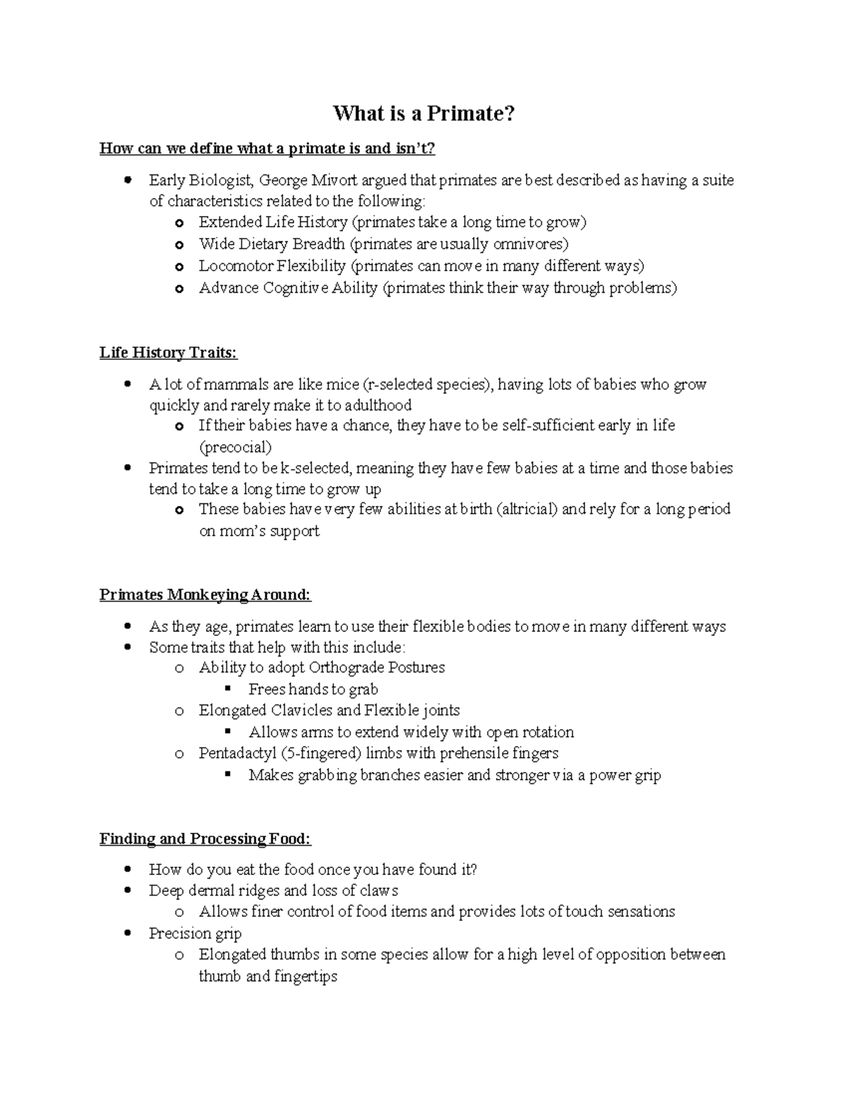 What is a Primate? - What is a Primate? How can we define what a ...