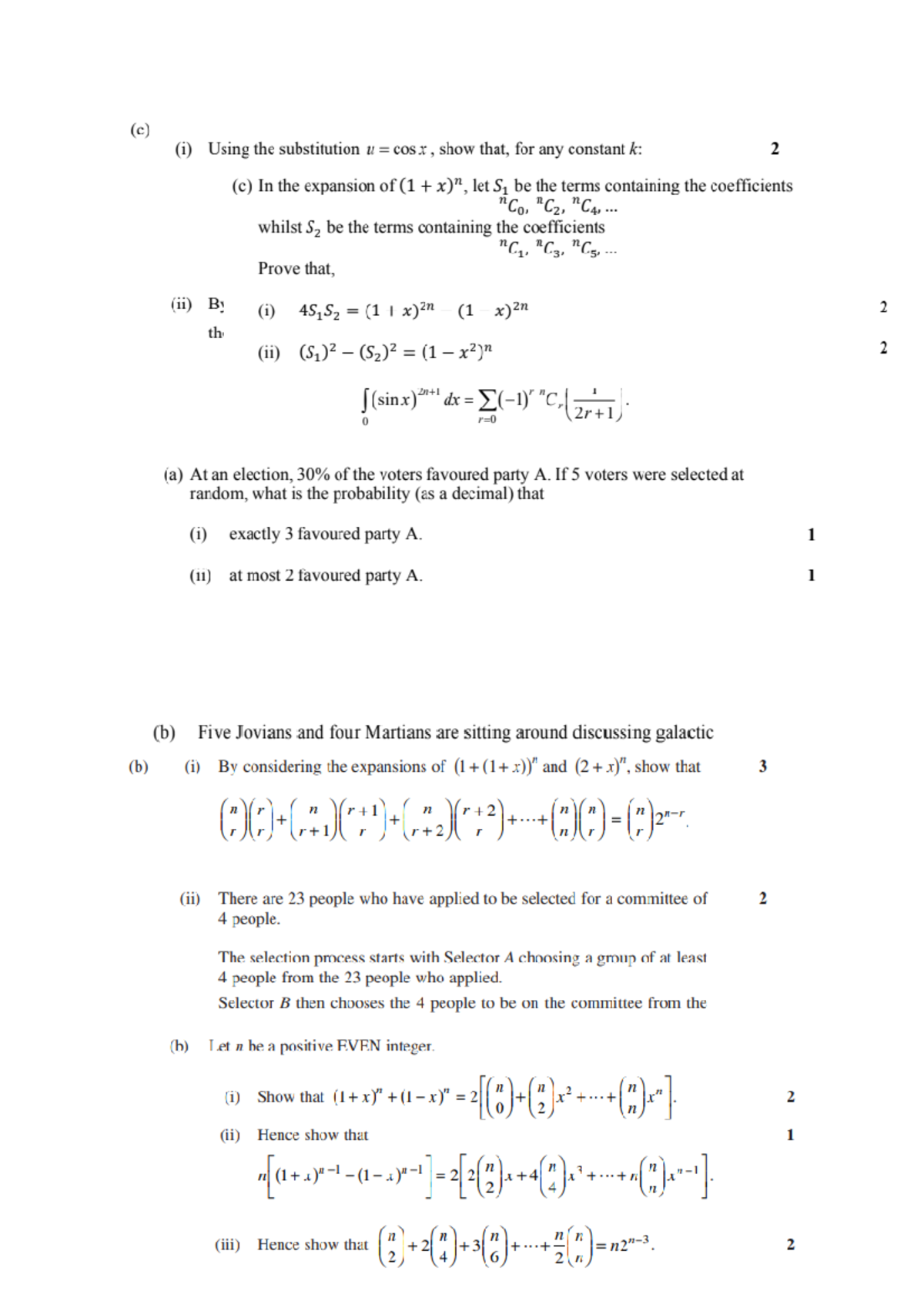 Doc1 - Tutorial problems supplementary - MATH1004 - Studocu