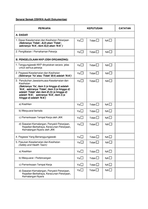 Piosh Chapter 2 - Principle of OSH - Hierarchy of Legislations 1 2 3 4 ...