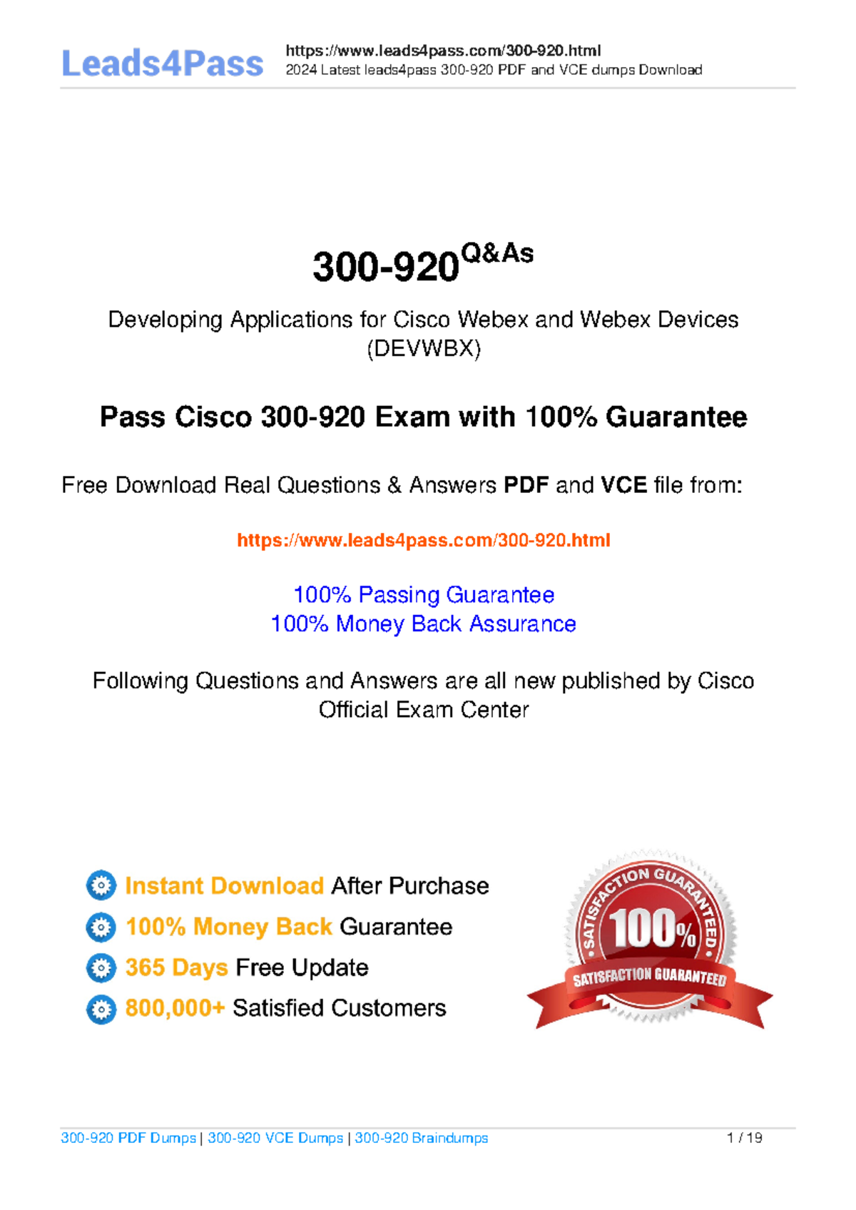 leads4pass-cisco-300-920-dumps-exam-materials-2024-latest-leads4pass