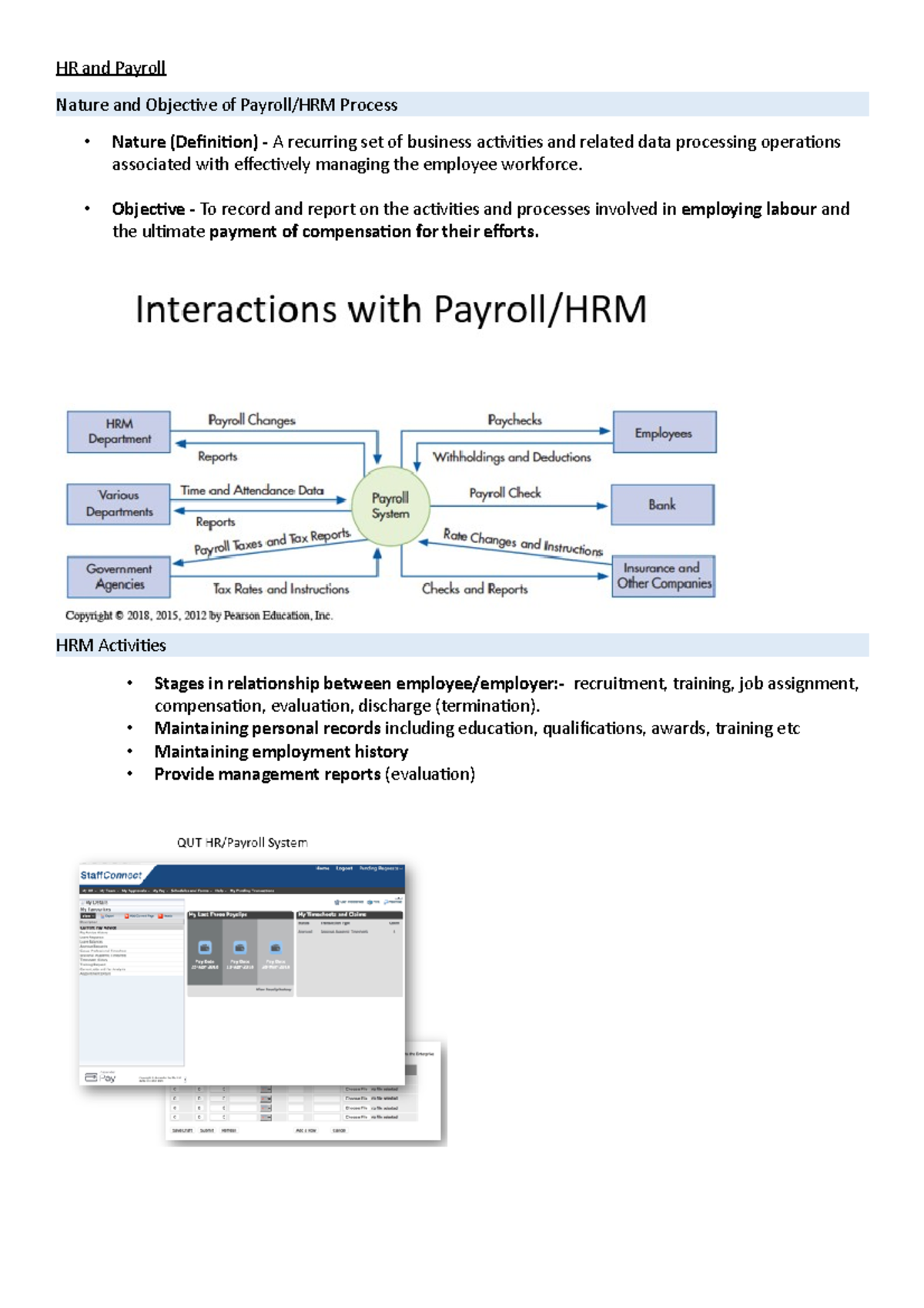 HR and Payroll Lecture - HR and Payroll Nature and Objective of Payroll ...