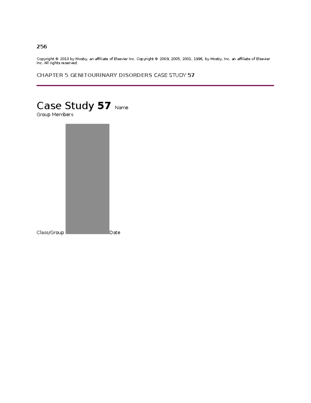 case study 57 prostate cancer