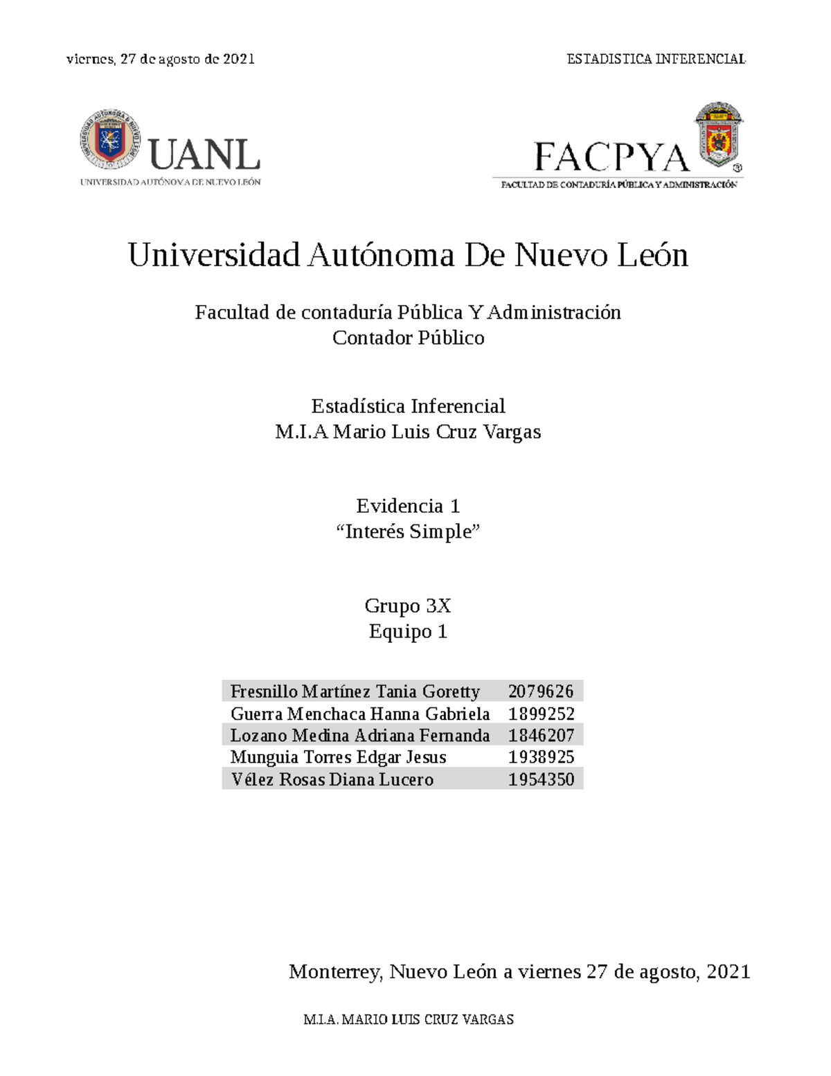 Primera Evidencia Estadistica Inferencial Distribucion Normal Muestreo