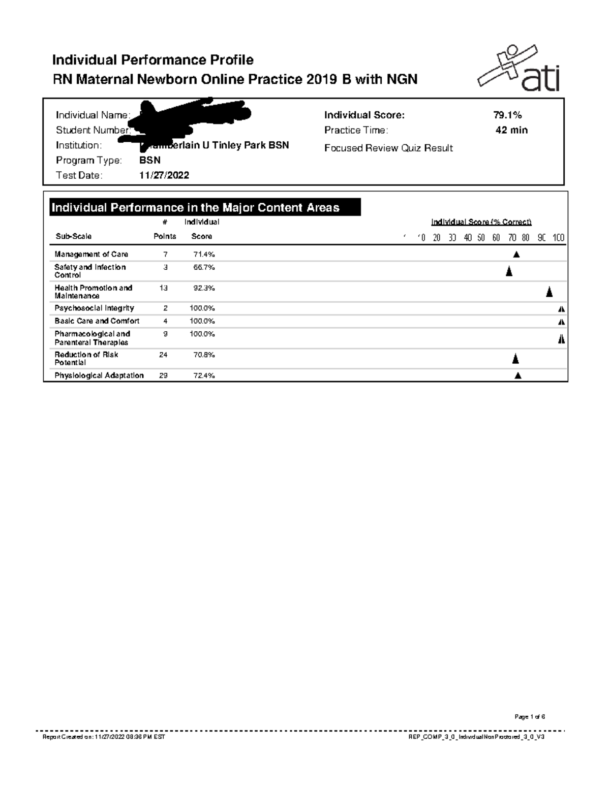 B - Assessment B - Individual Performance Profile RN Maternal Newborn ...