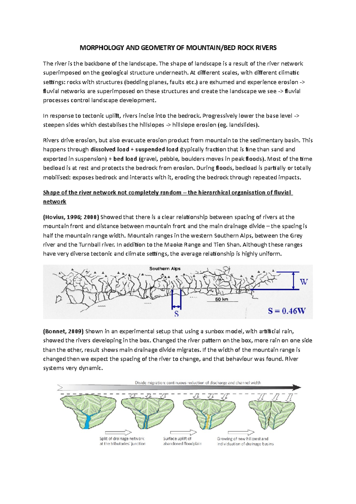 Morphology and Geometry of Mountain - MORPHOLOGY AND GEOMETRY OF ...