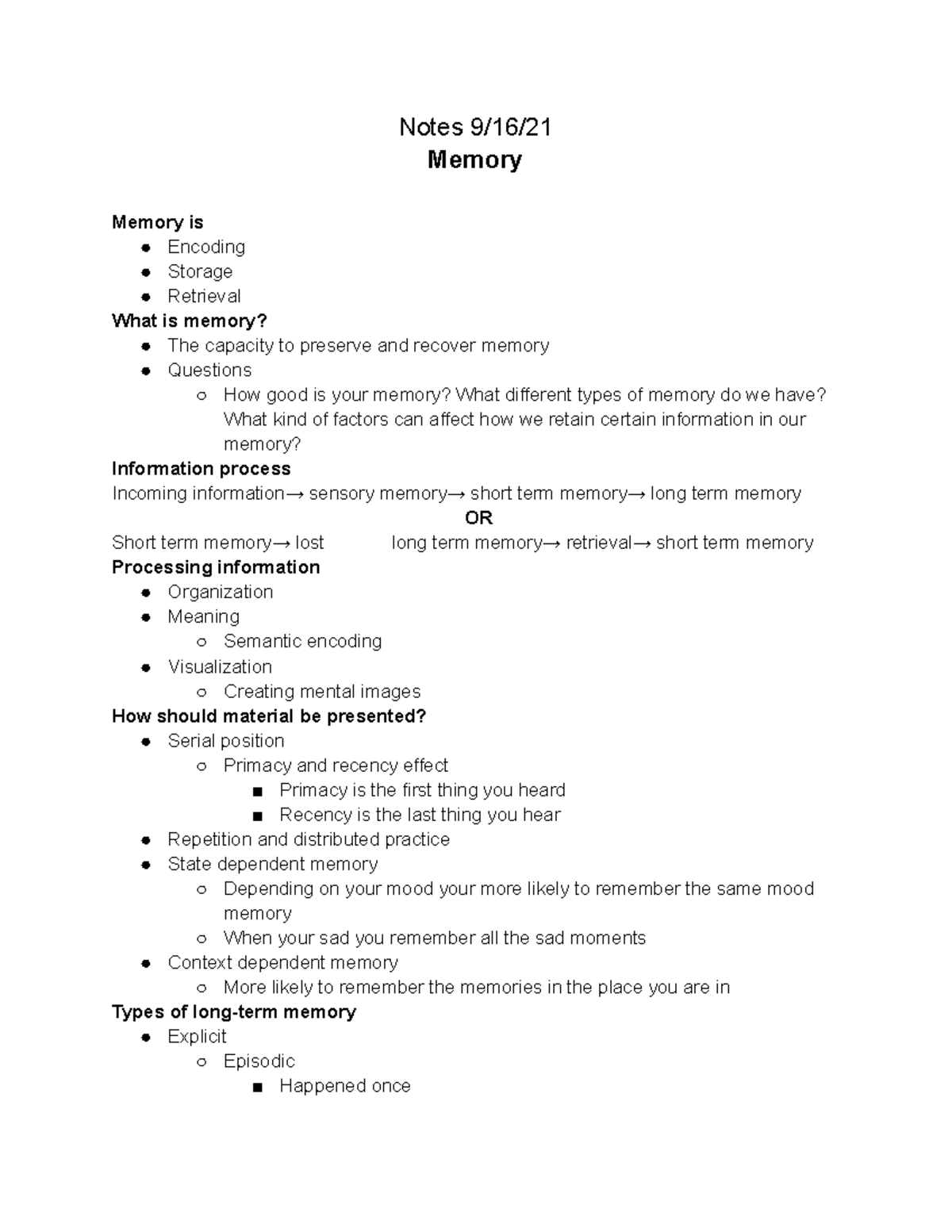 notes-9-16-21-notes-9-16-memory-memory-is-encoding-storage-retrieval