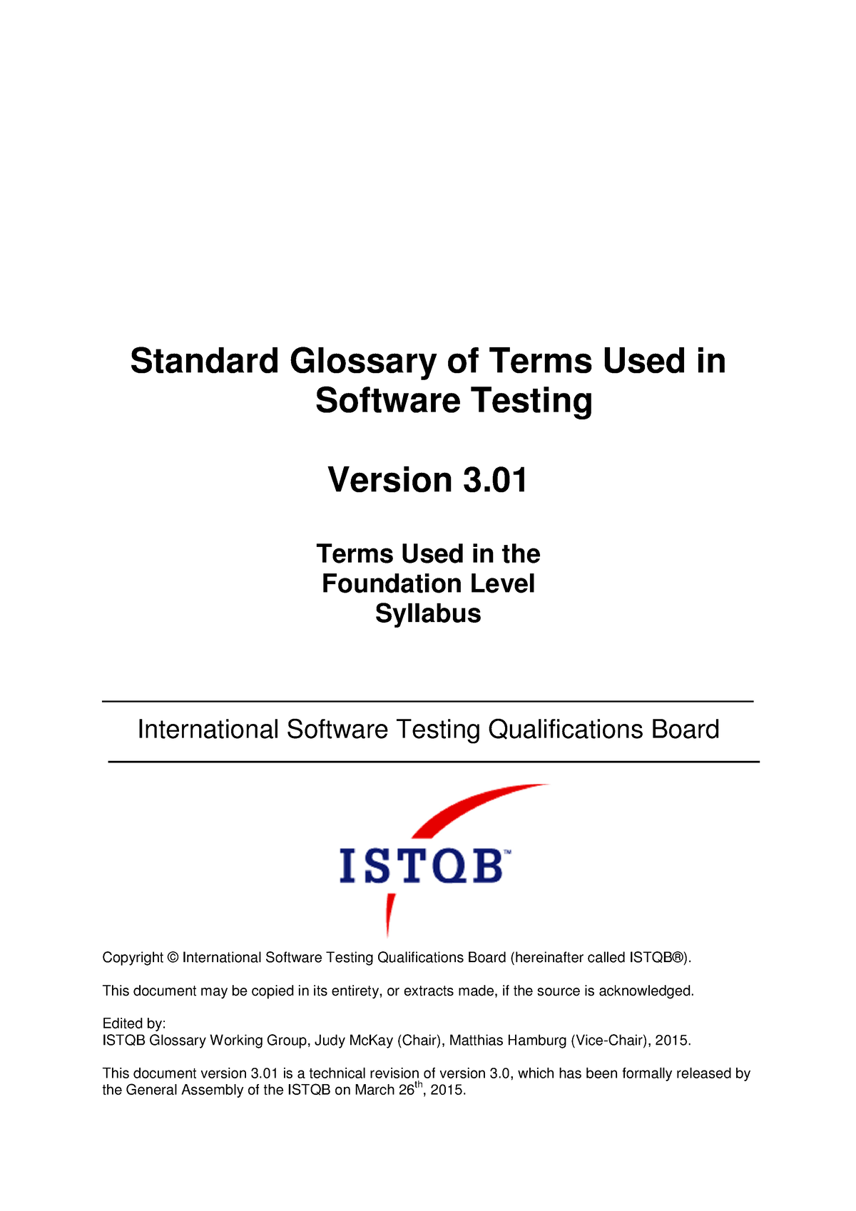 istqb-glossary-foundation-v3-standard-glossary-of-terms-used-in