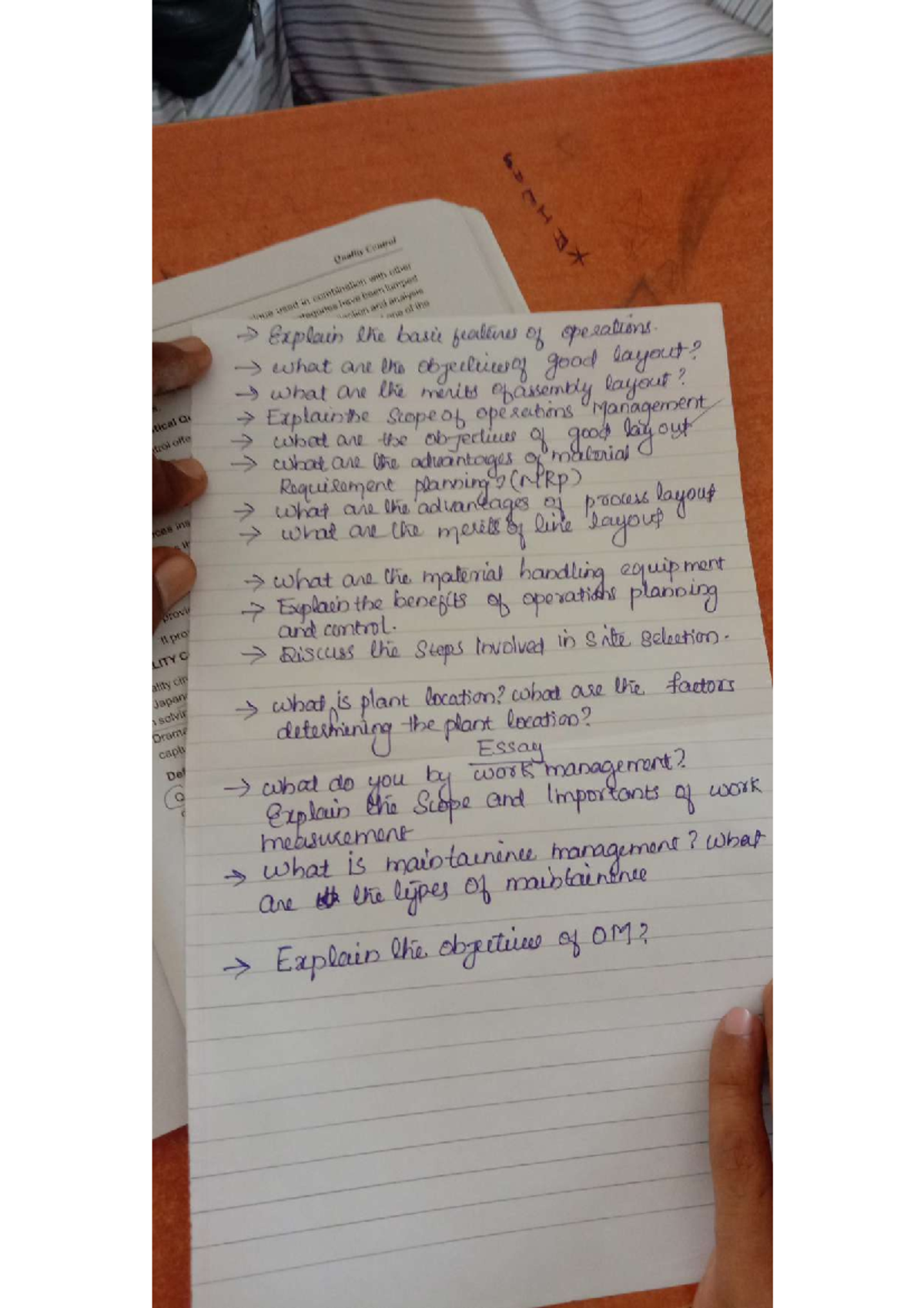 Operation management - in Explain the basic features of operations what ...