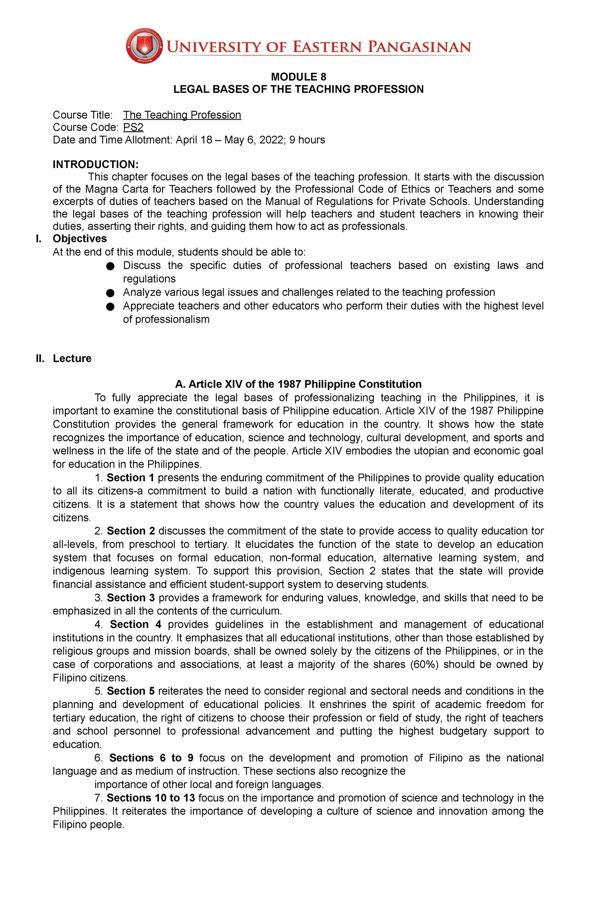 module-8-legal-bases-of-the-teaching-profession-module-8-legal