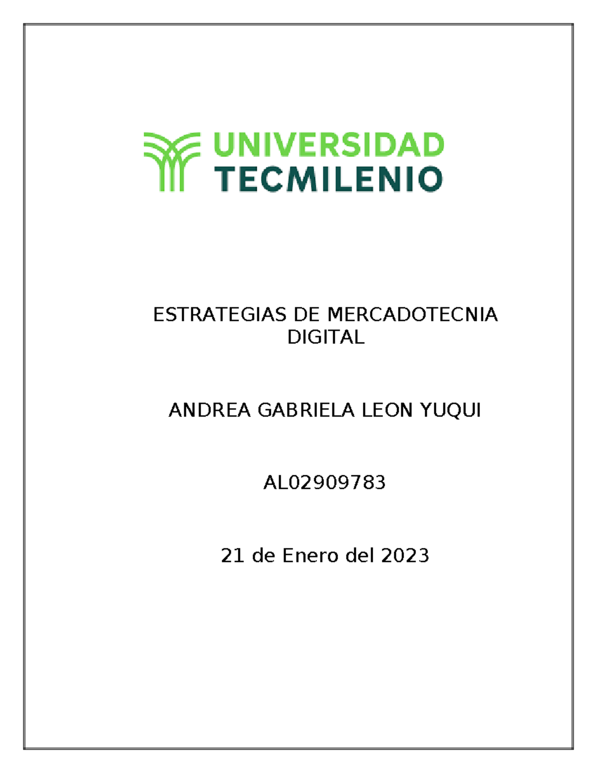 Estrategias DE Mercadotecnia Digital - ESTRATEGIAS DE MERCADOTECNIA ...