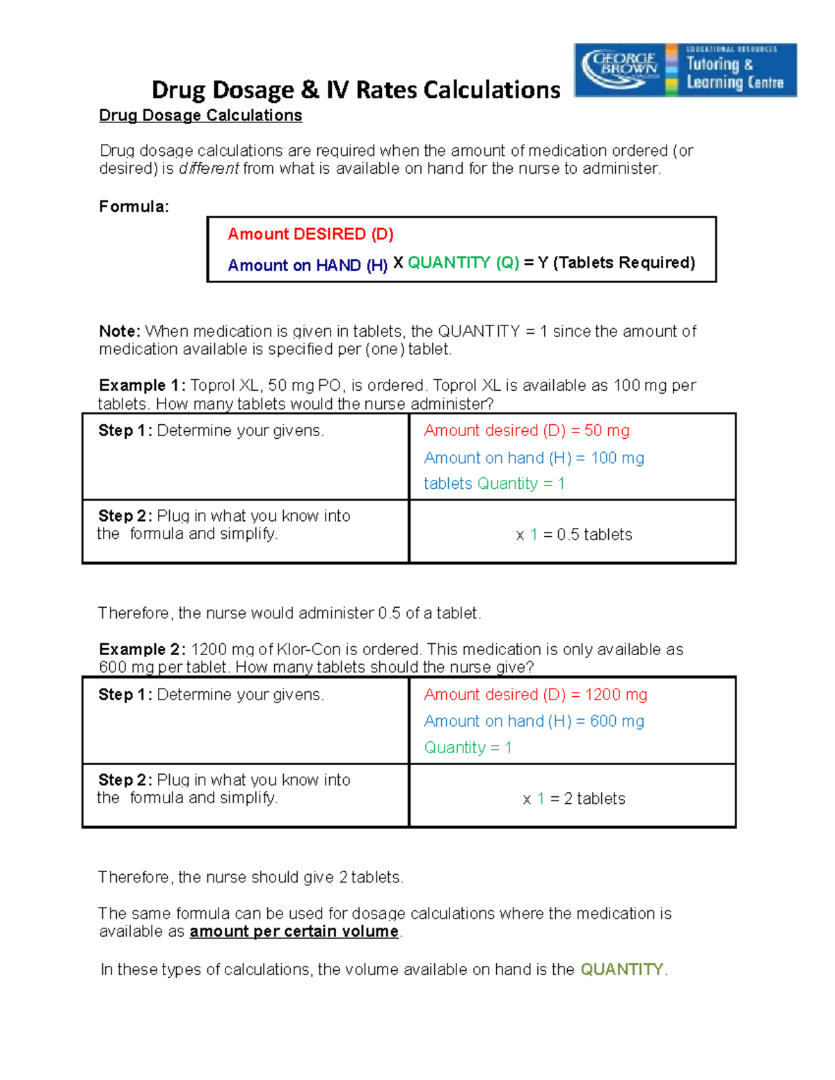 formula-steps-with-examples-drug-dosage-iv-rates-calculations-drug