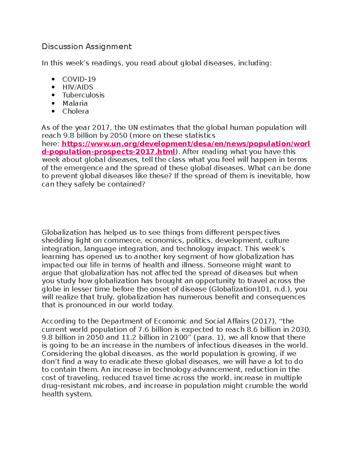 DF WEEK Seven - DISCUSSION FORUM - Discussion Assignment In this week’s ...