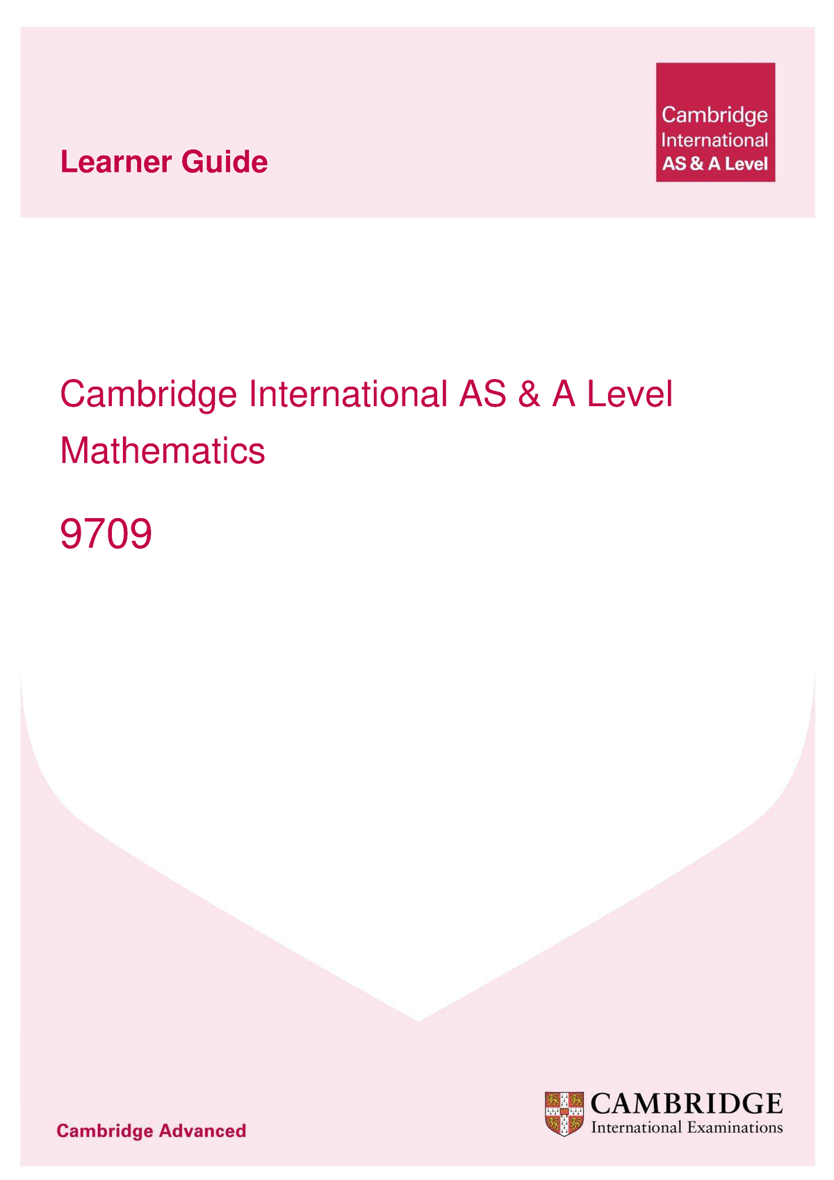 1000375 - Math 9709 Syllabus A Level - Learner Guide Cambridge ...