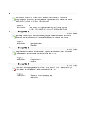 Questionario Geopolitica Unidade I Questionrio Geopolitica Regionalizao E Integrao