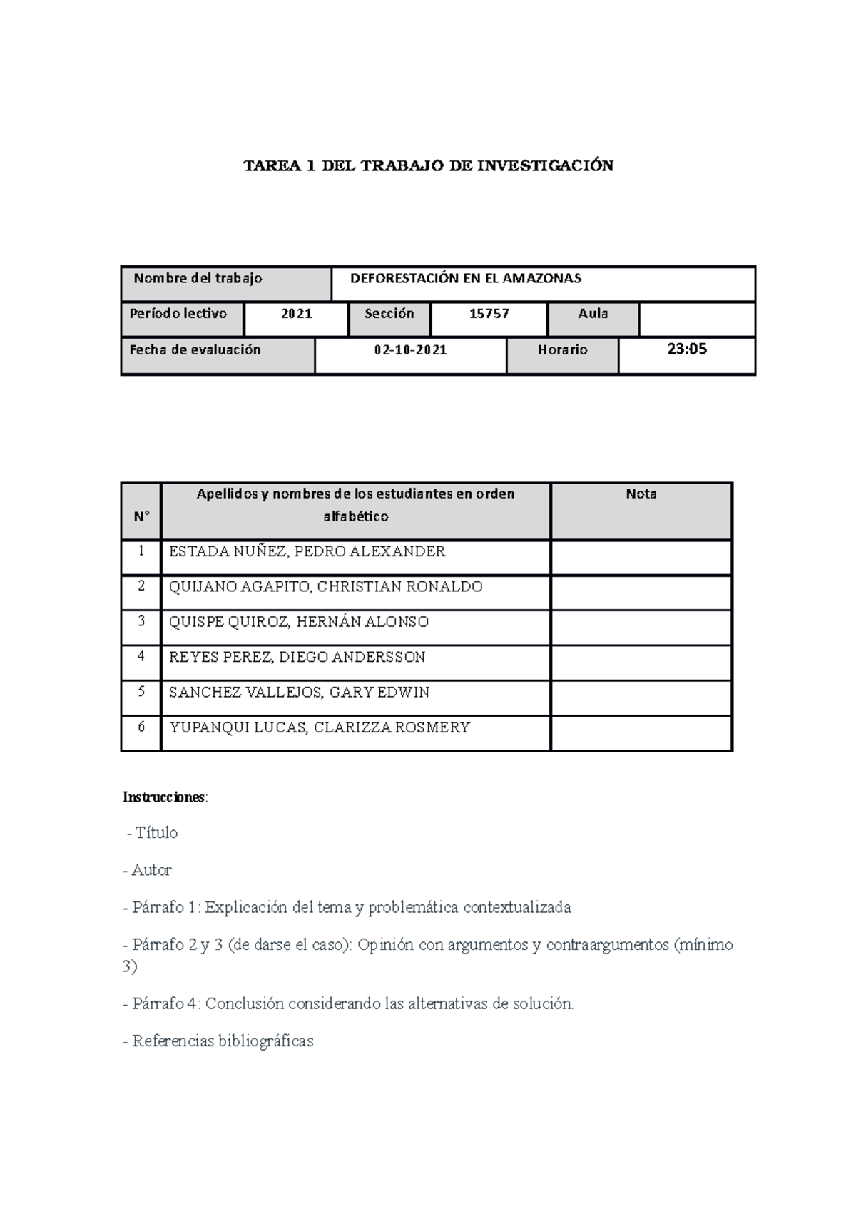 Semana 5 - Tarea 1 - Plantilla - Delimitación del tema de investigación ...
