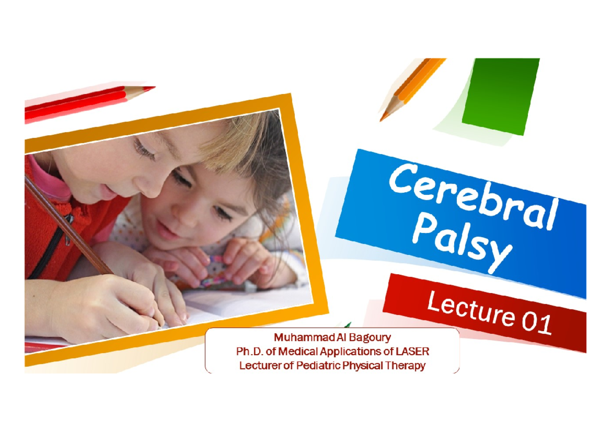 1. Cerebral Palsy (Pediatric PT) - Physiology - Studocu