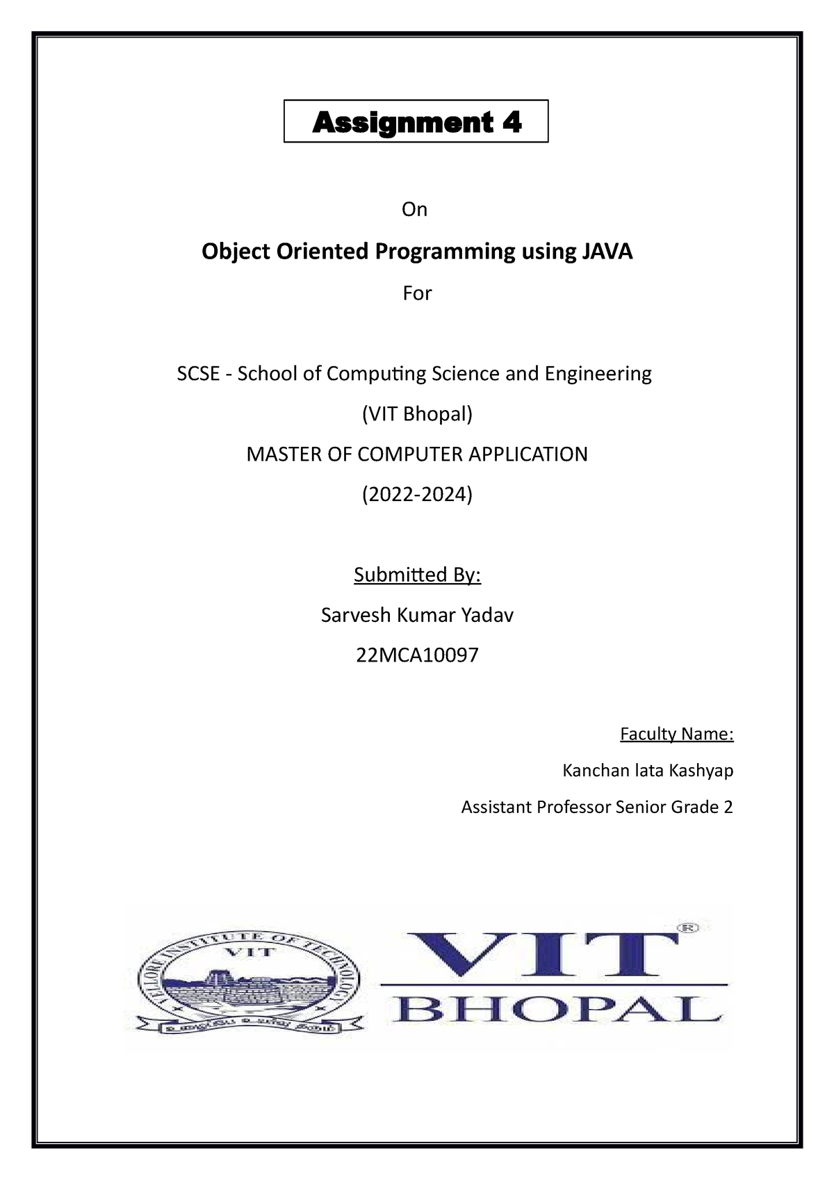 assignment 4 project stem java