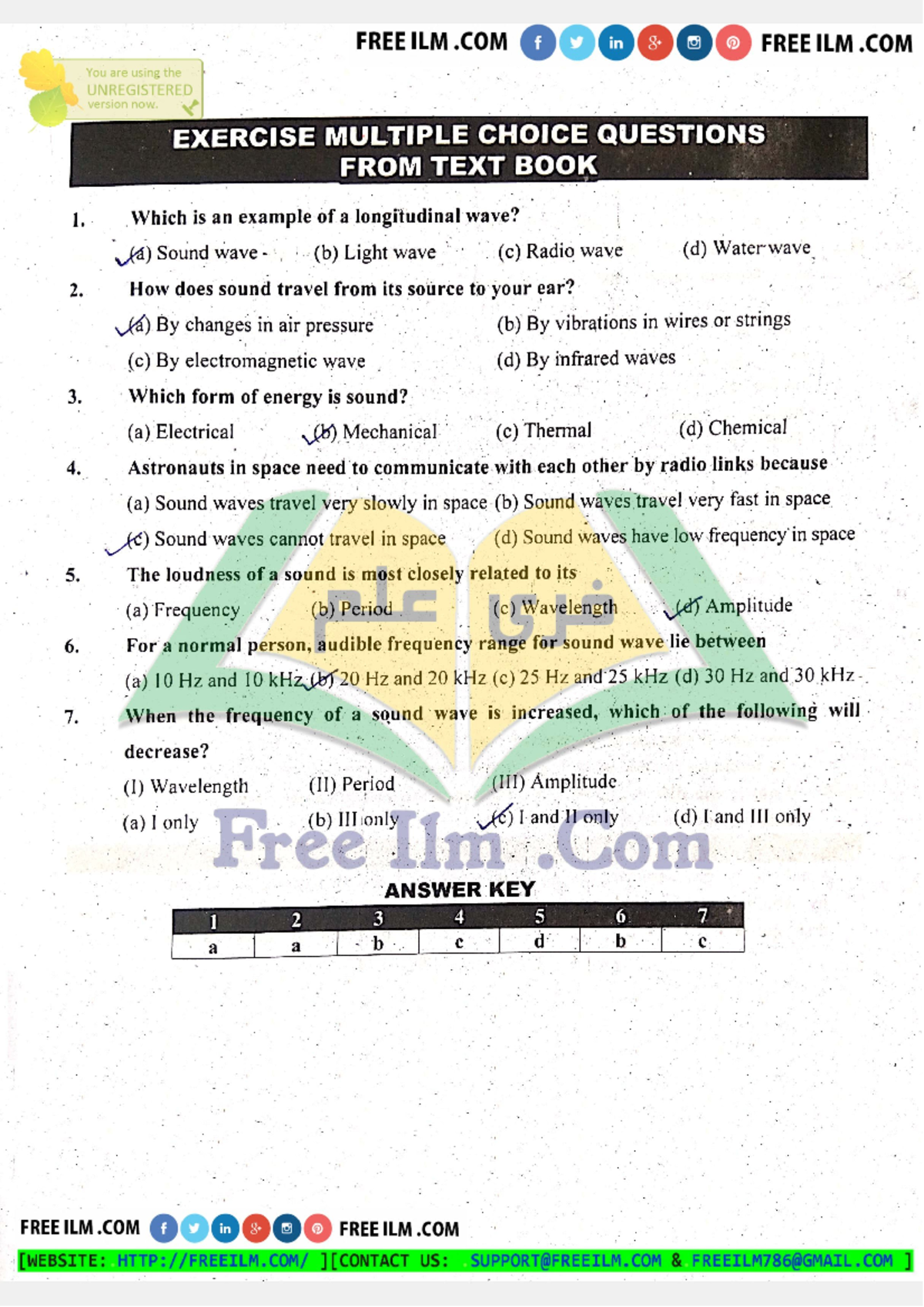 10th Physics Ch11 Exercise MCQs - Electronic Devices And Circuits - Studocu