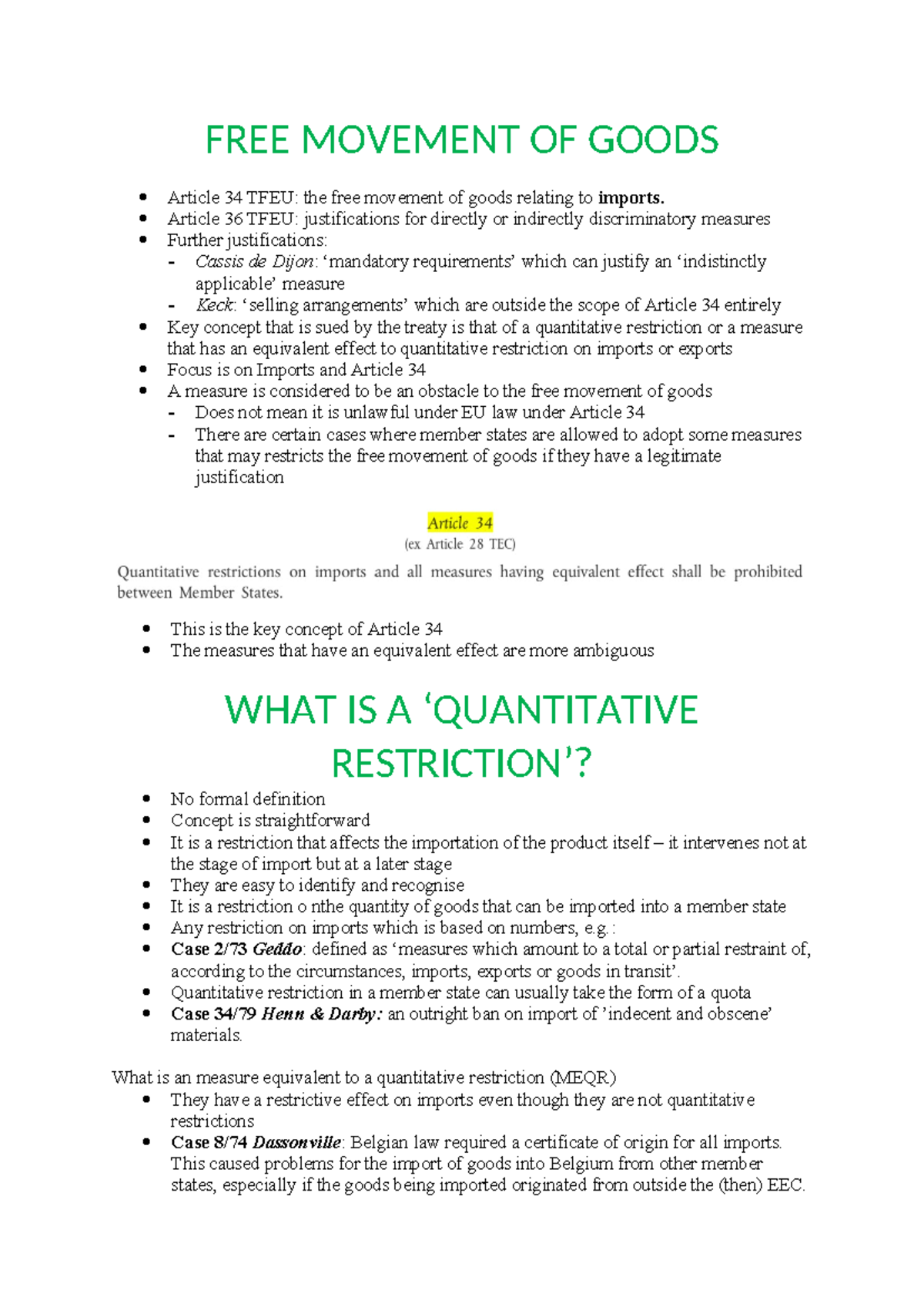 article 34 tfeu essay