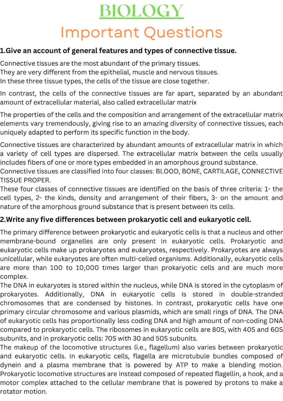 good research questions for biology