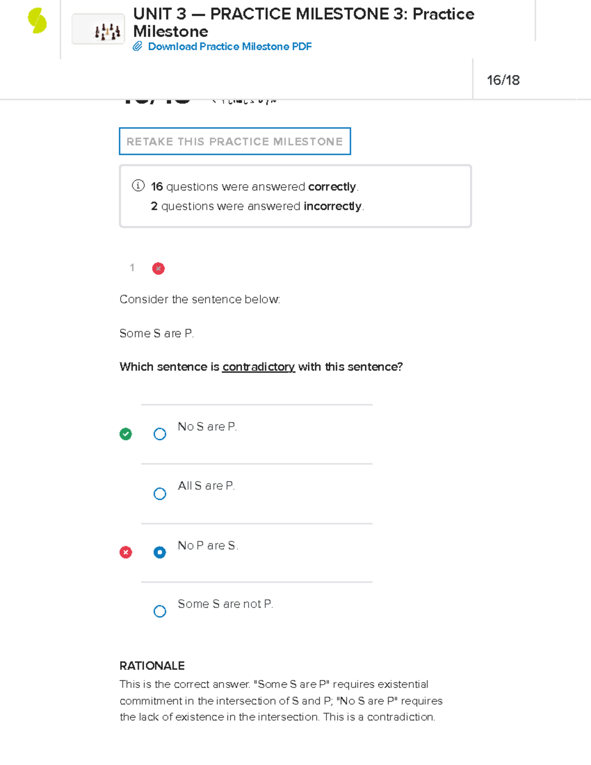 critical thinking milestone 1