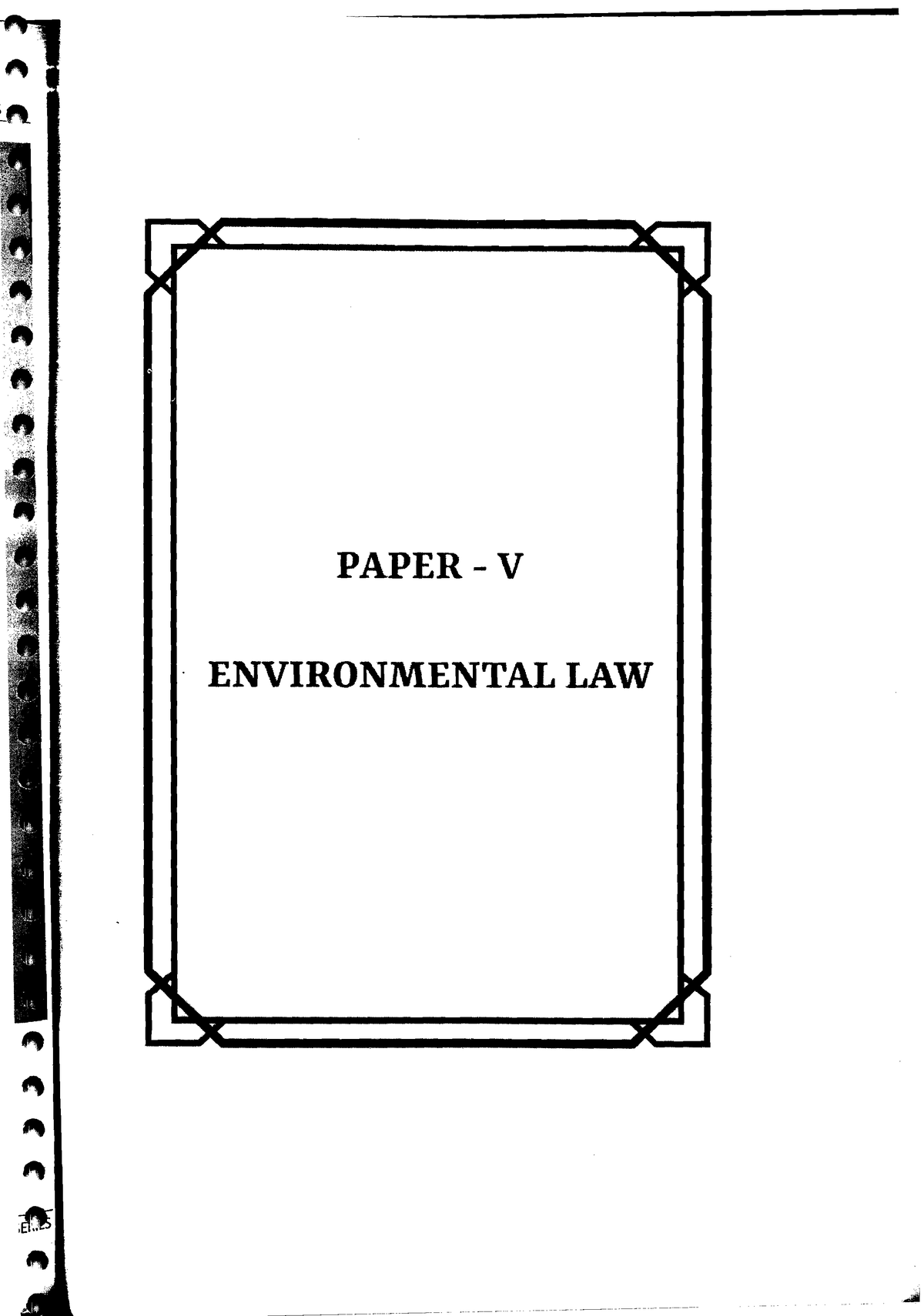 environmental-law-imp-environment-law-llb-law-honors-studocu