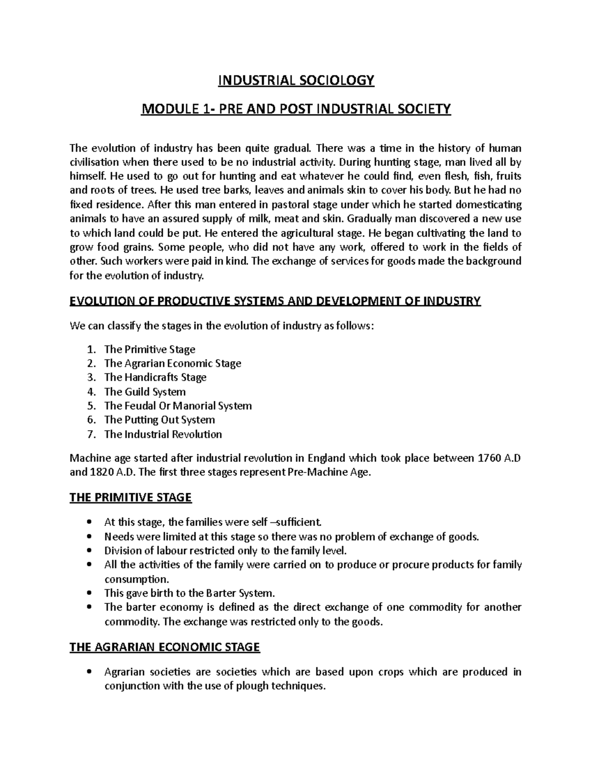 industrial-sociology-3-industrial-sociology-module-1-pre-and-post