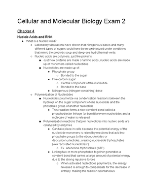 cellular biology literature review