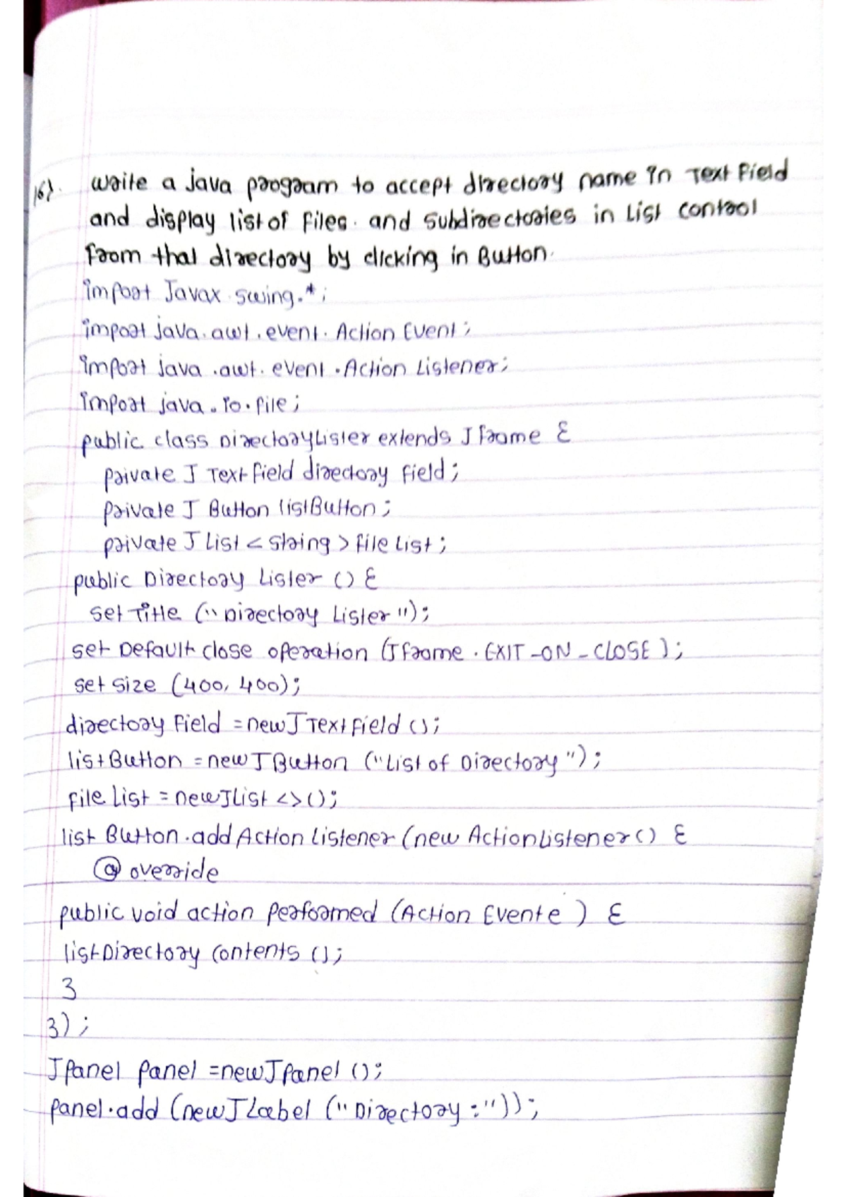 Document 50 - books - write a java program to accept directory name in ...