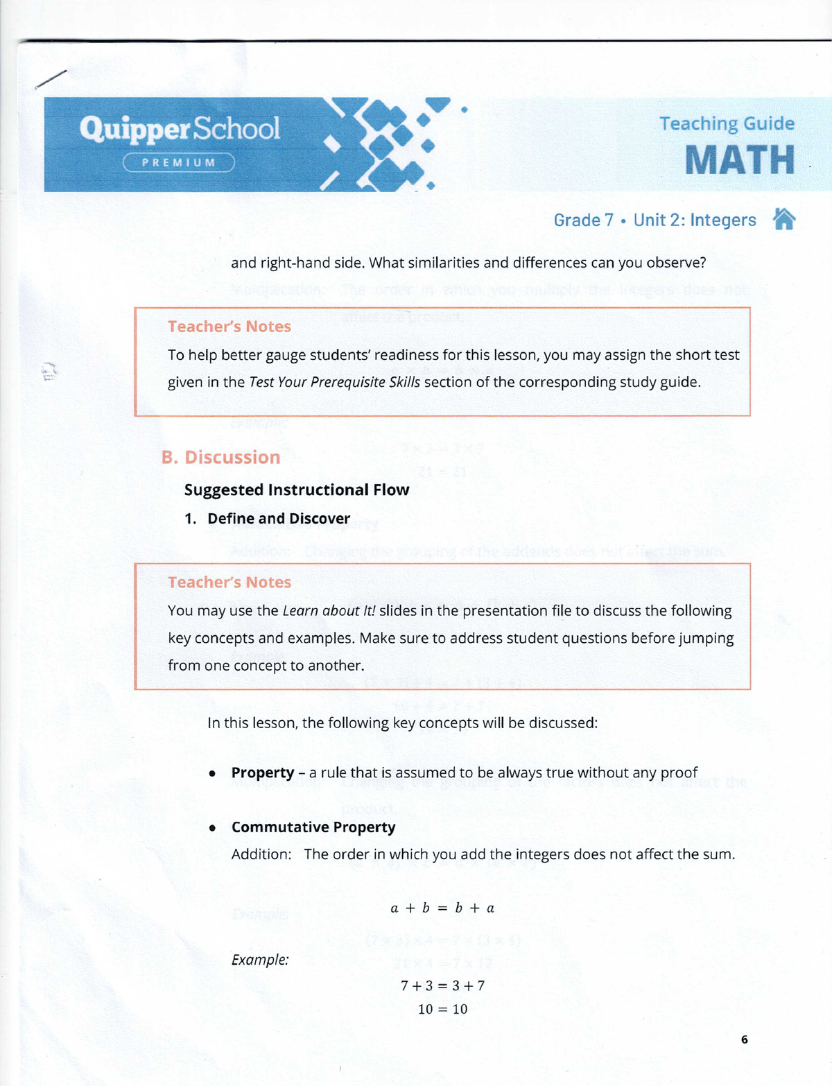 Grade 7Integers - ABM-Grade 11 - Studocu