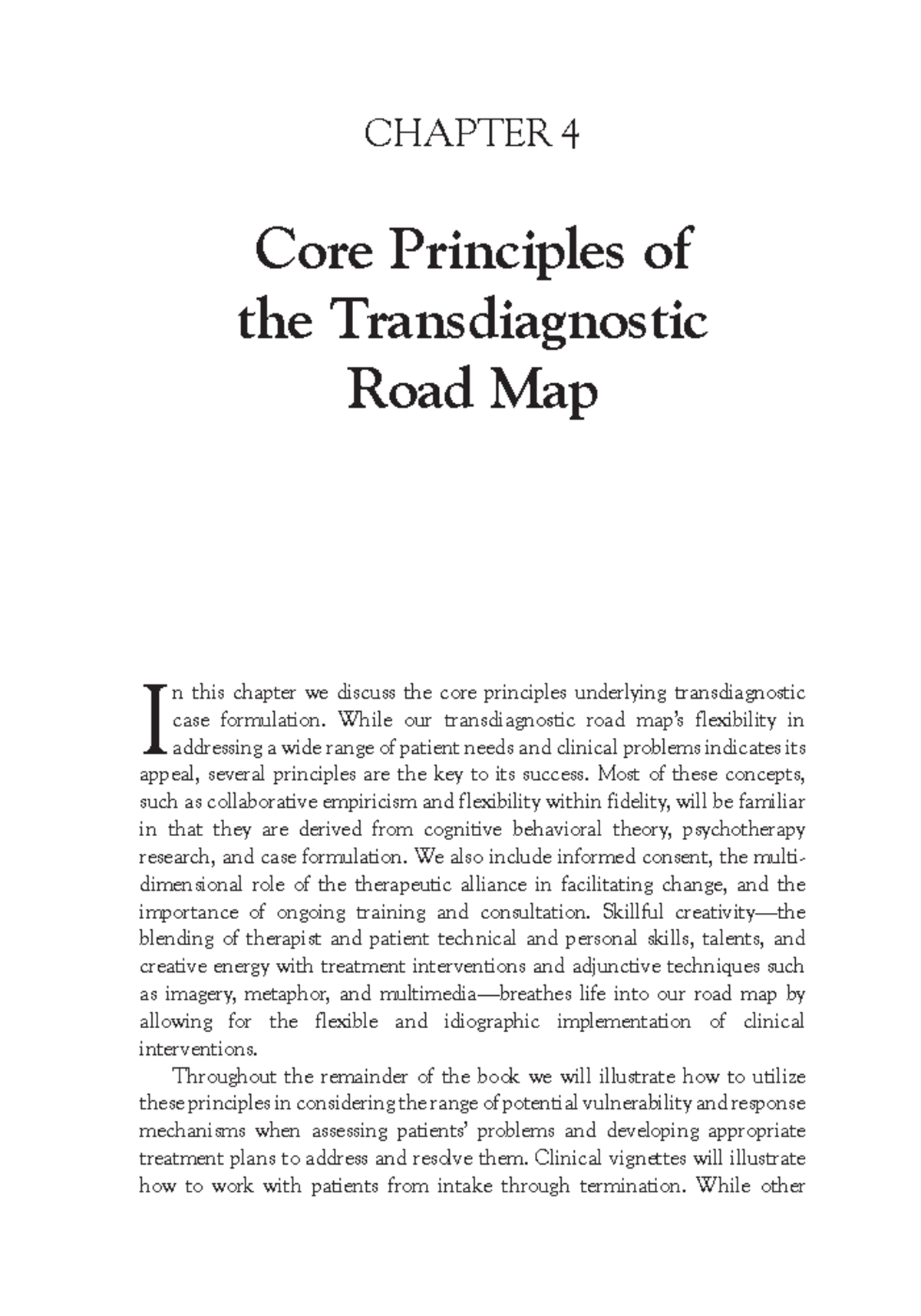 4. Frank, R.I y Davidson, J. (2014 ). The transdiagnostic road map to ...