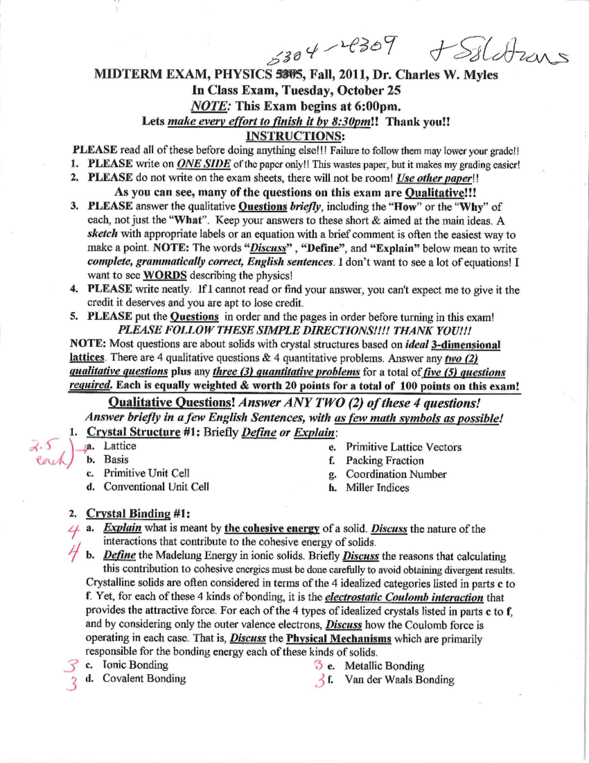 11Mid Term Exam & Solutions - Leadership and Management Theories - Studocu