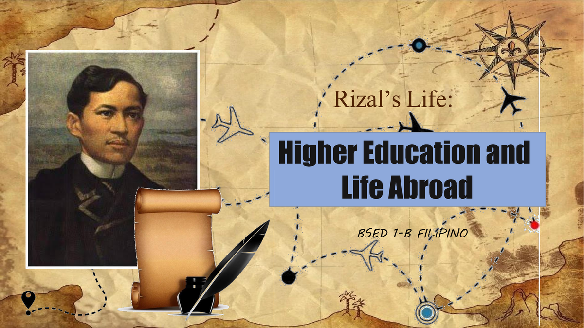 higher education of rizal essay