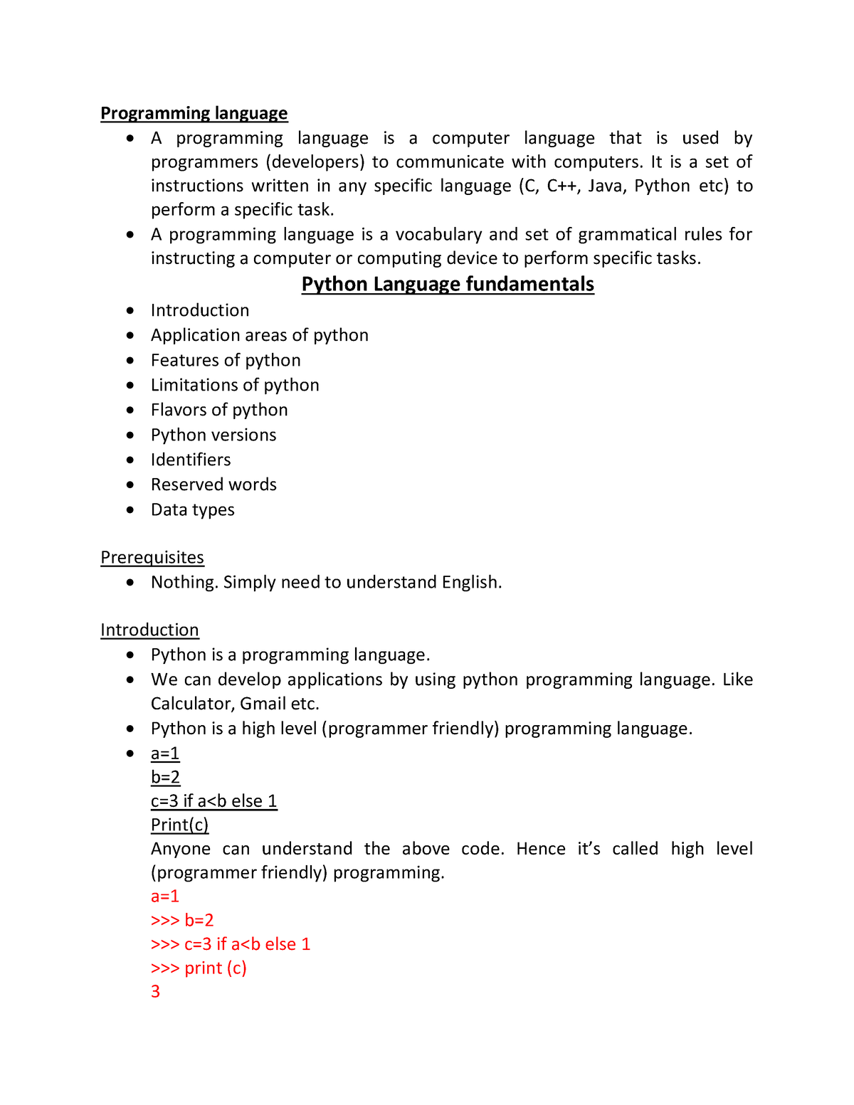 python-language-fundamentals-programming-language-a-programming