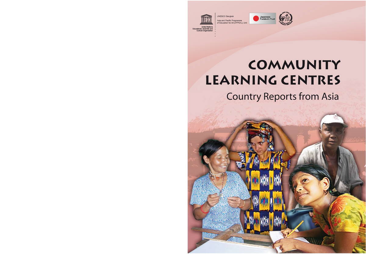 Community Learning Centere - UNESCO Bangkok Asia And Pacific Programme ...