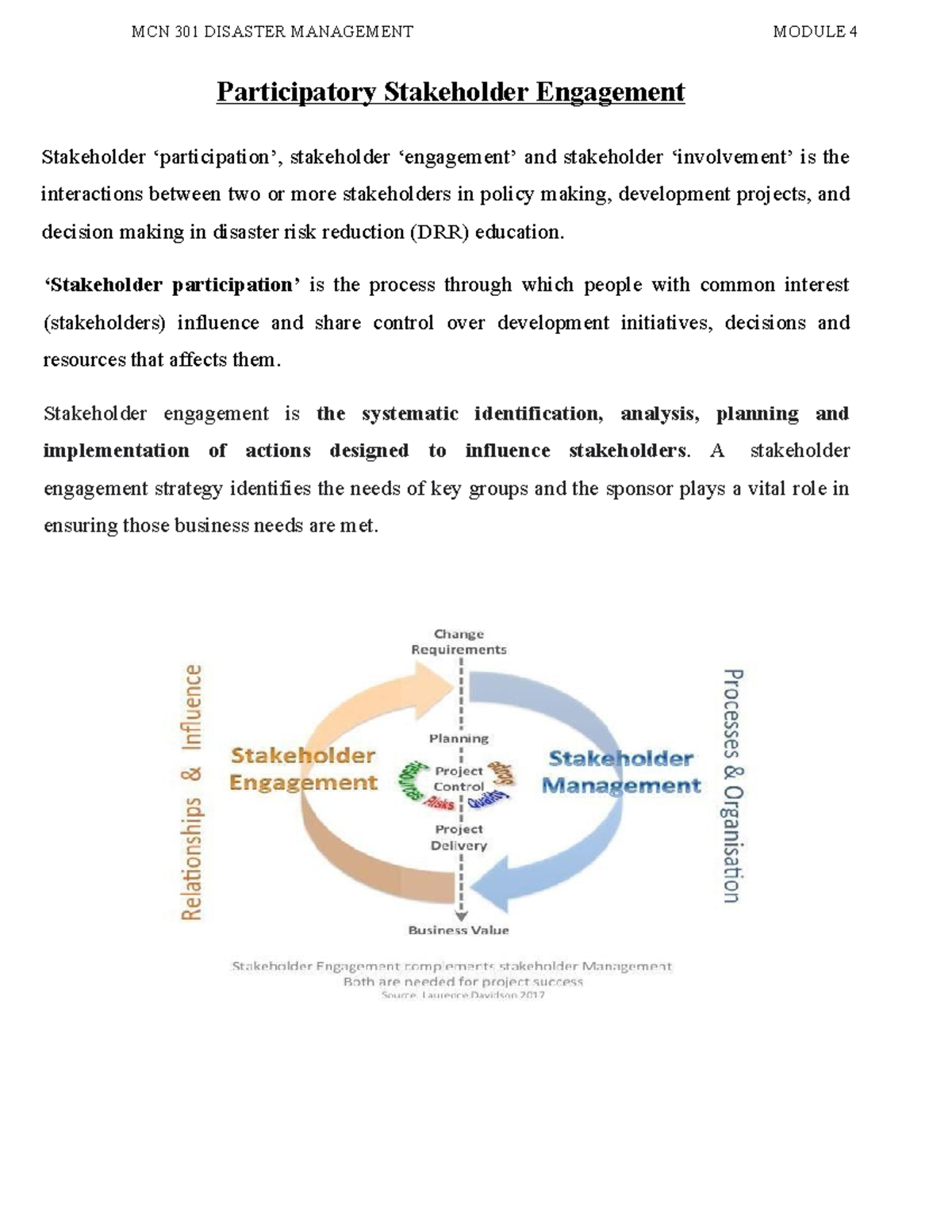 Participatory stakeholder engagement - Participatory Stakeholder ...