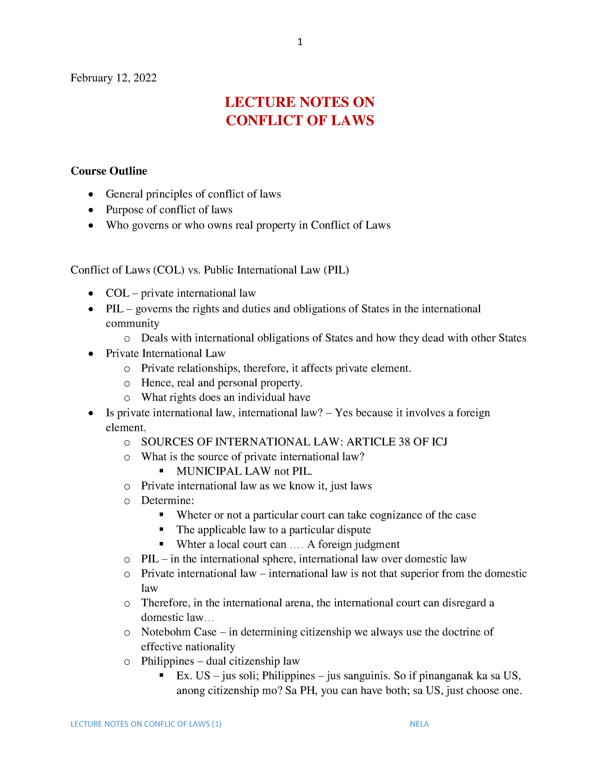 lecture-notes-conflict-of-laws-1-1-lecture-notes-on-conflic-of-laws