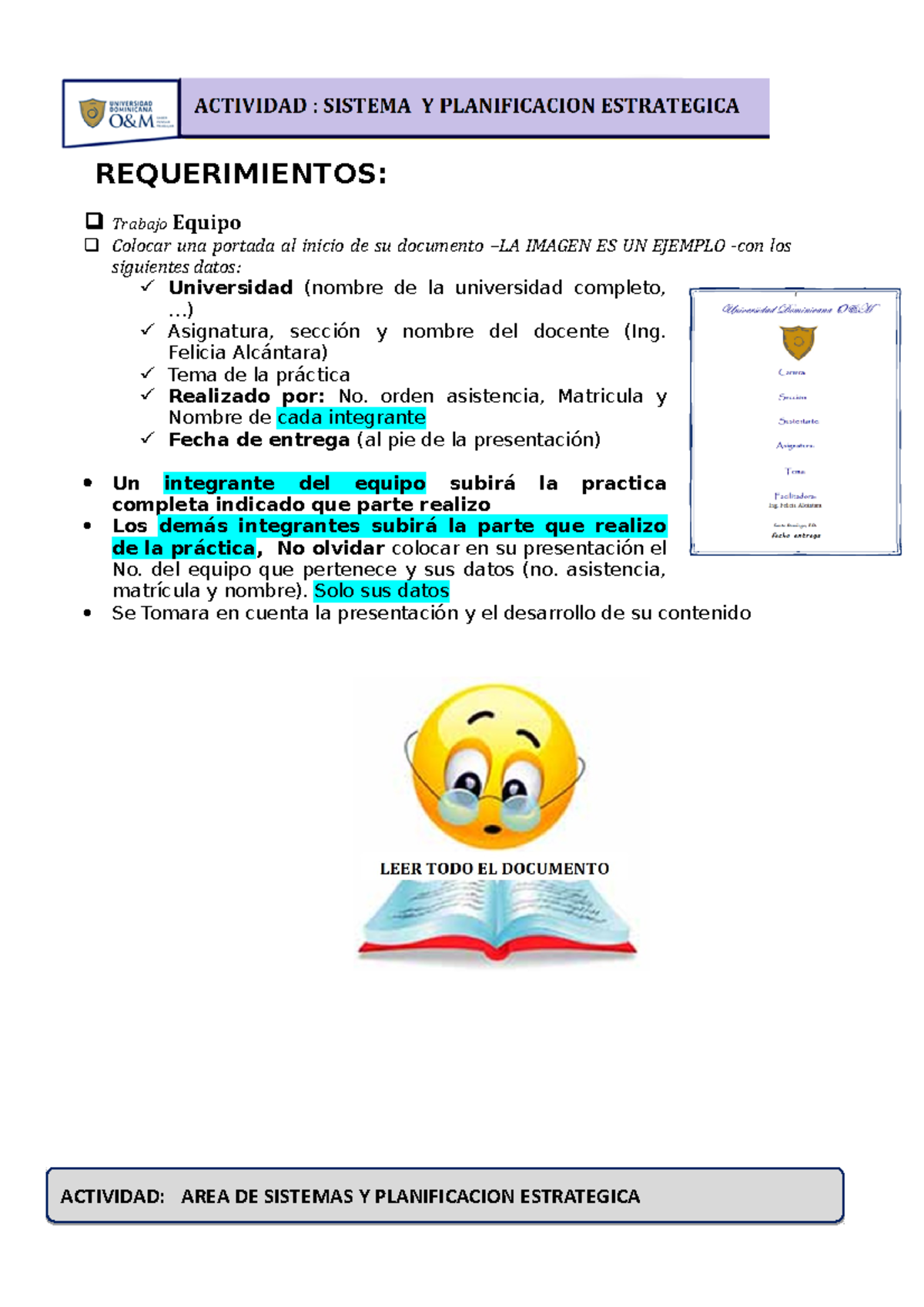 708842 Actividad Sistema Y Planificaci 0N Estrategica - REQUERIMIENTOS ...