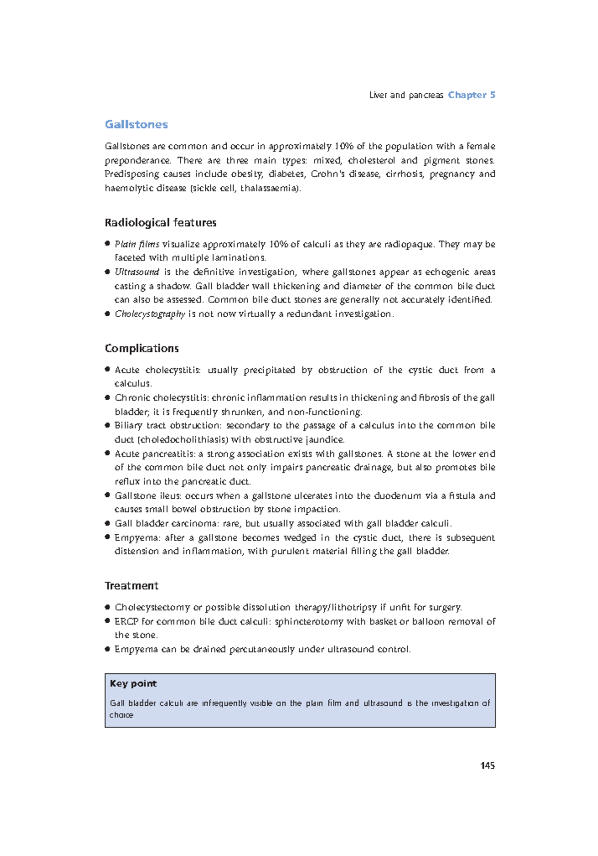 Radiology Lecture Notes pdf (49) Liver and pancreas Chapter 5 145