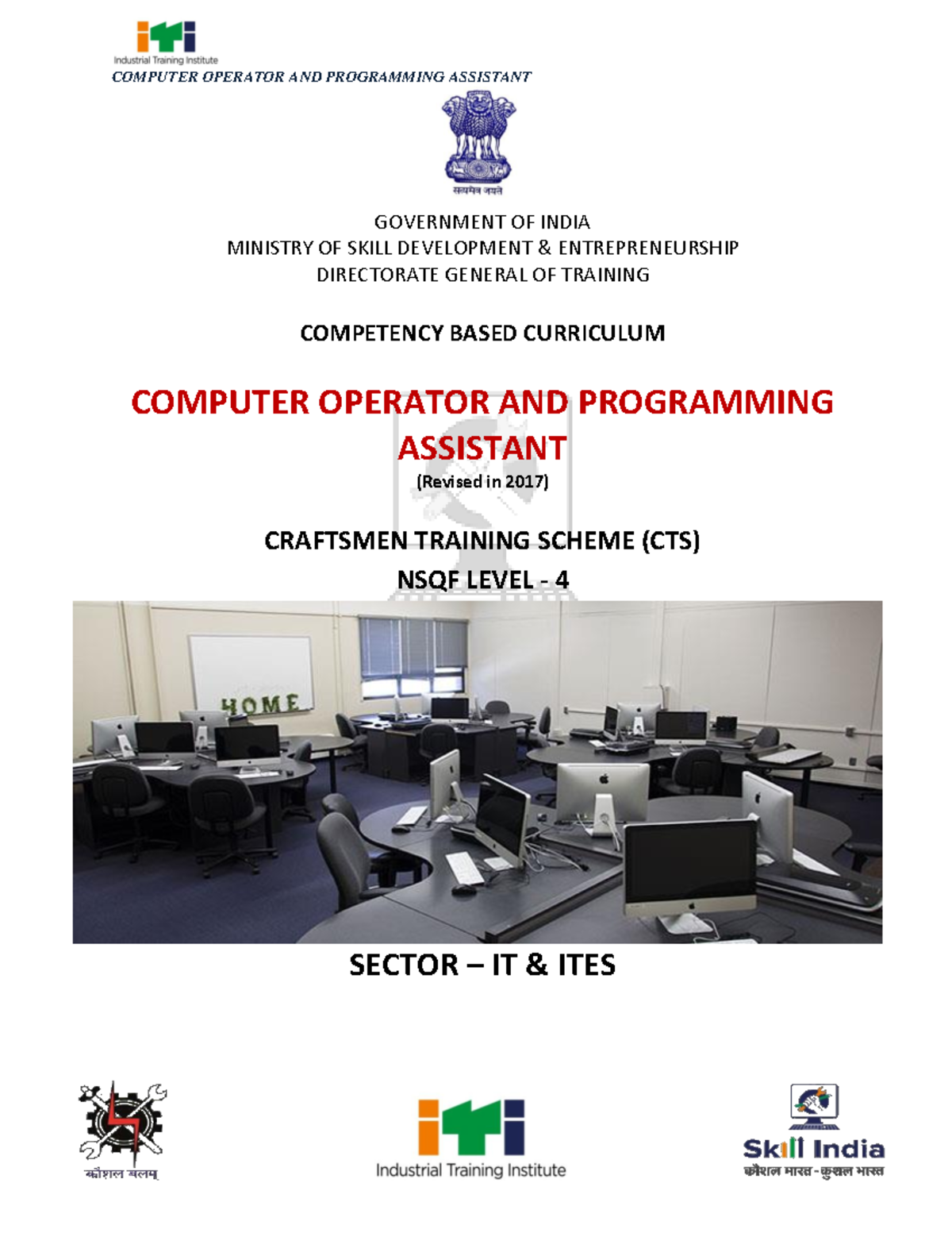COPA- Final 16082017 - Syllabus - ####### GOVERNMENT OF INDIA ...