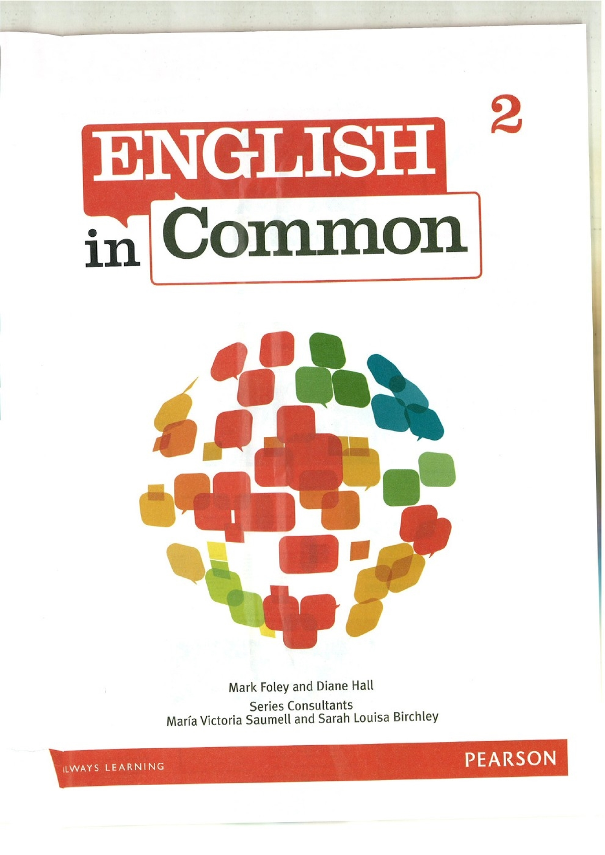English in common 2 - Orientación vocacional - Studocu
