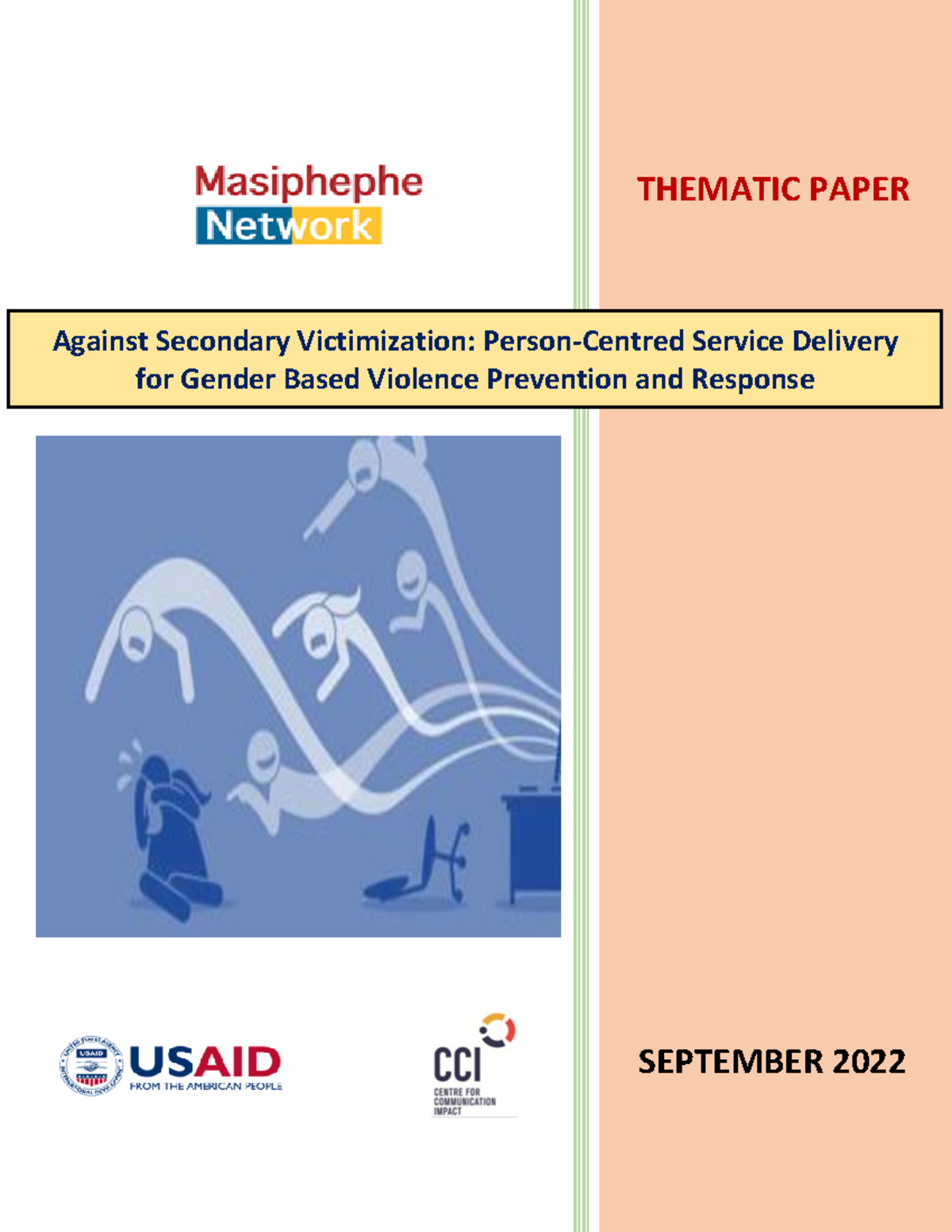 Thematic-Paper Secondary-Victimisation - THEMATIC PAPER SEPTEMBER 2022 ...