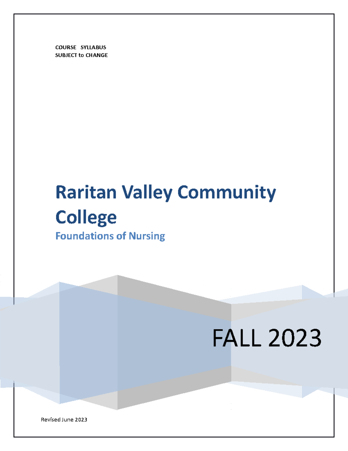 Raritan Valley Community College Course Catalog 91 - f3azpg5